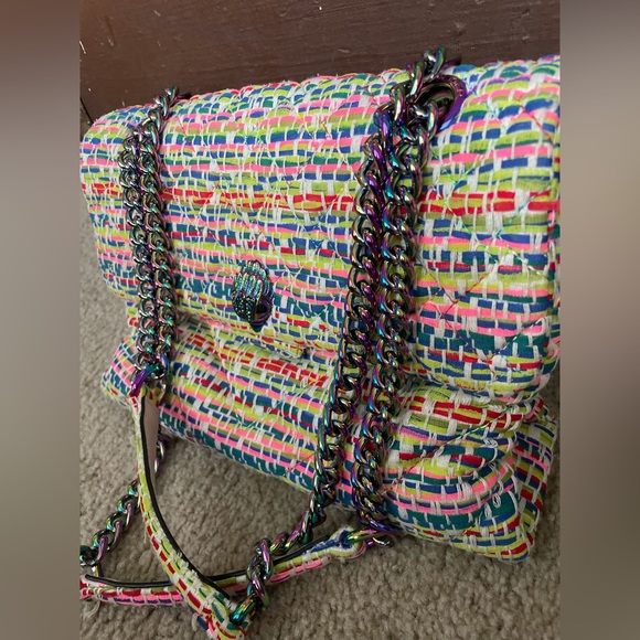 Kurt Geiger Tweed Rainbow Handbag - Picture 3 of 13